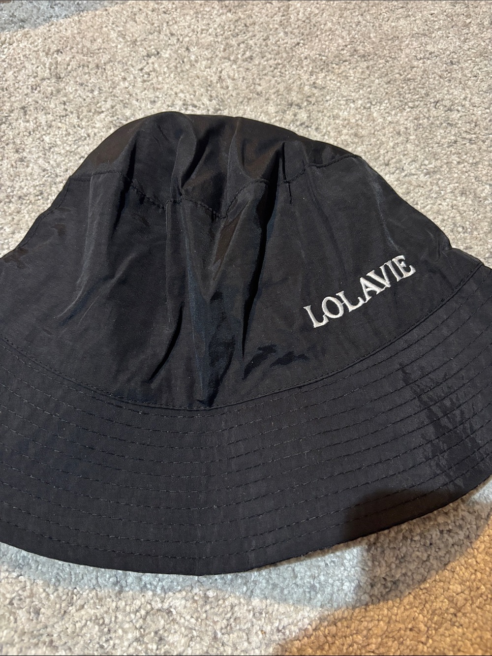 Lolavie Black Bucket Hat